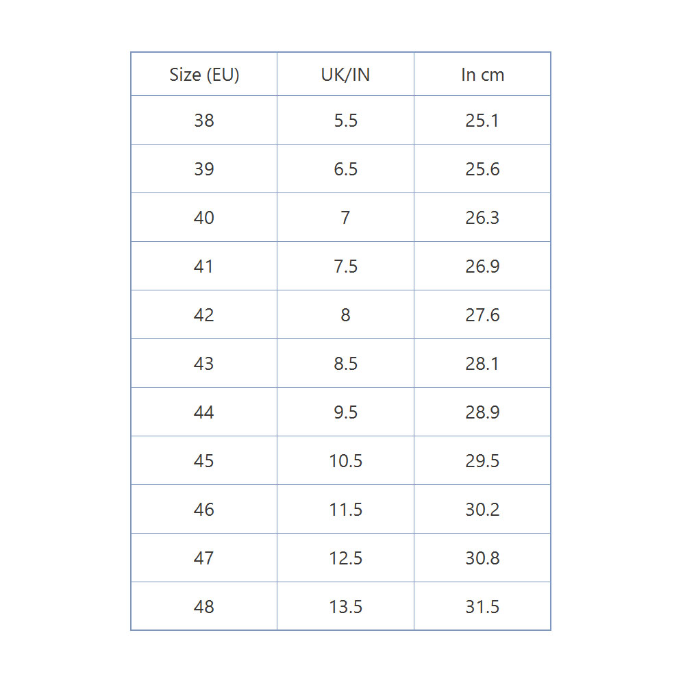 Vittoria cycling shoes deals size chart